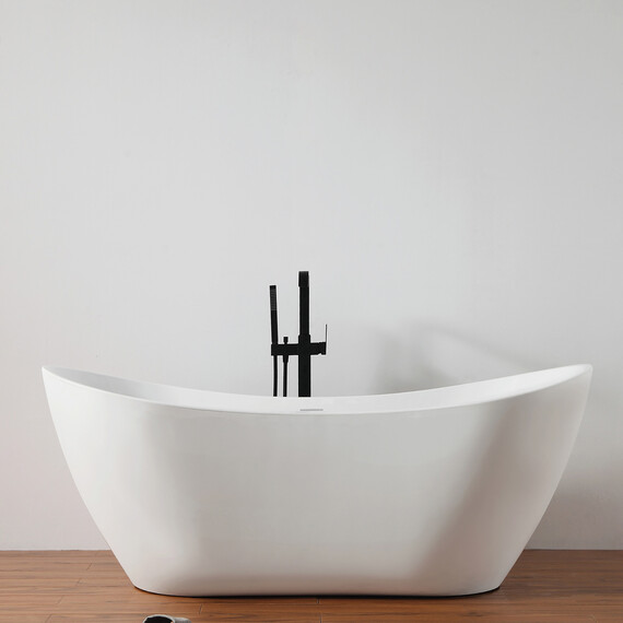 Ванна отдельностоящая Abber AB9322 180x80 см - фото 