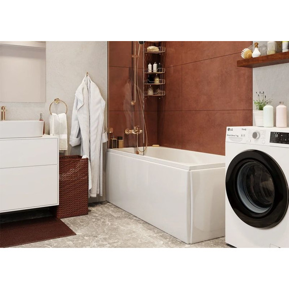 Ванна акриловая Vagnerplast Aronia 150x70 см 76371, Размер - мм: 1500х700 - фото 6