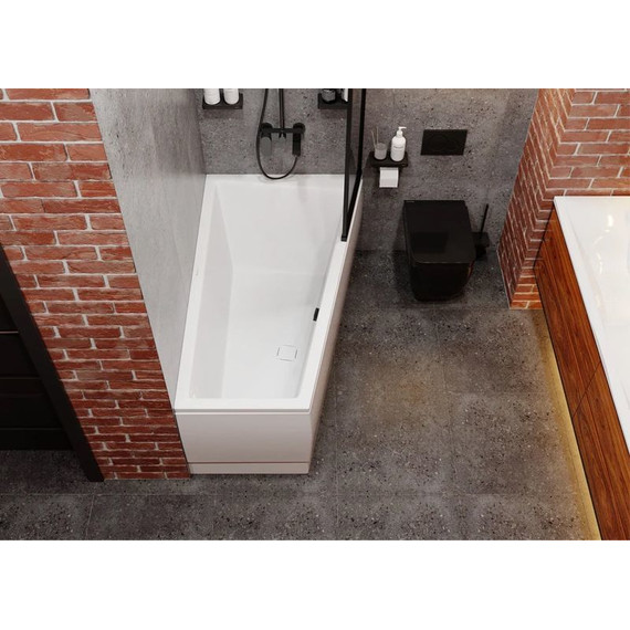 Ванна акриловая Vagnerplast Cavallo offset 160x90 см 76385 R - фото, картинка 2 Ванна акриловая Vagnerplast Cavallo offset 160x90 см 76385 R - фото 2