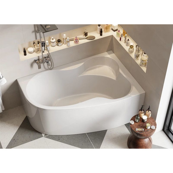 Ванна акриловая Vagnerplast Melite 160x105 см 76411 R - фото 4