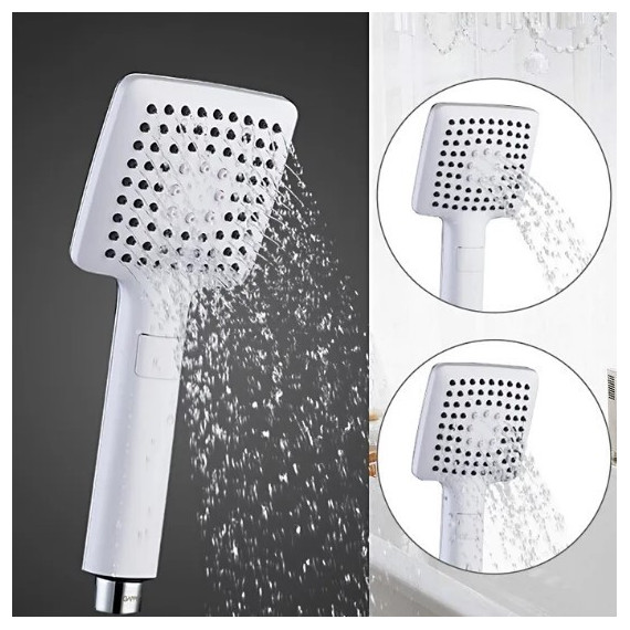 Ручной душ Gappo G27, белый/хром - фото 3