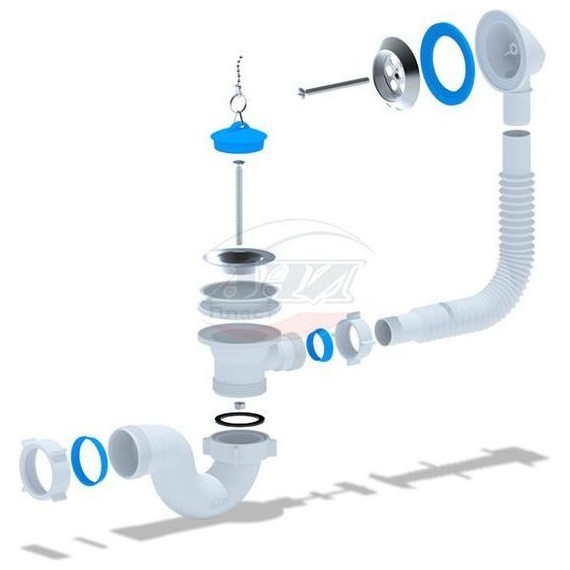 Слив-перелив Ани Пласт E150 - фото, картинка 2 Слив-перелив Ани Пласт E150 - фото 2