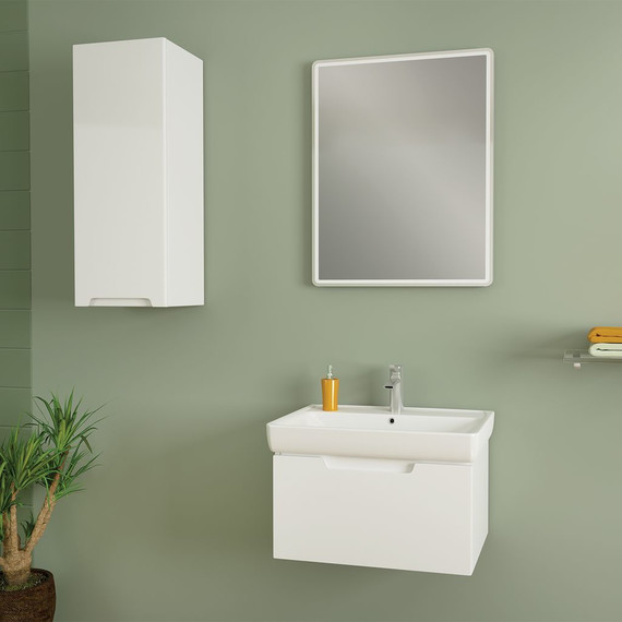 Тумба подвесная с раковиной Dreja Tiny 60 см 99.0902 - фото 4