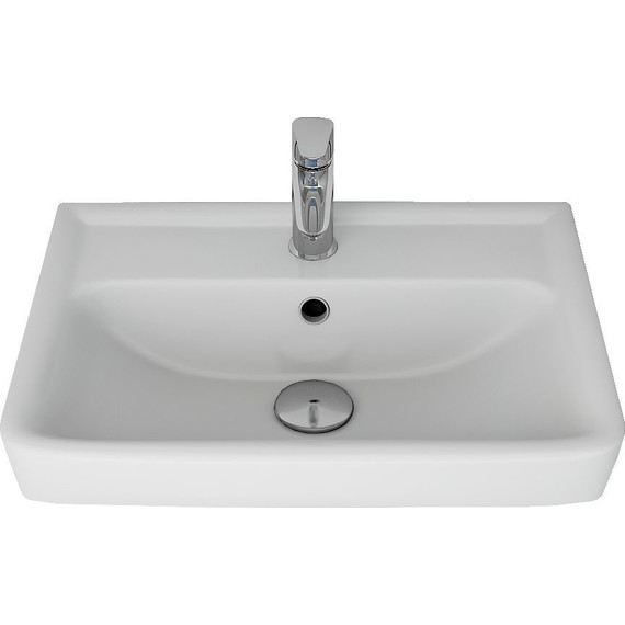 Тумба подвесная с раковиной Dreja Tiny 50 см 99.1901 - фото 4