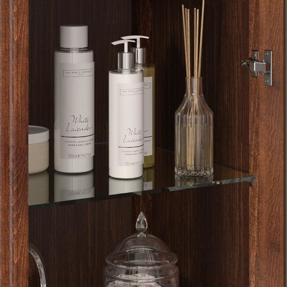 Пенал напольный Opadiris Лоренцо 56 см, светлый орех - фото 5