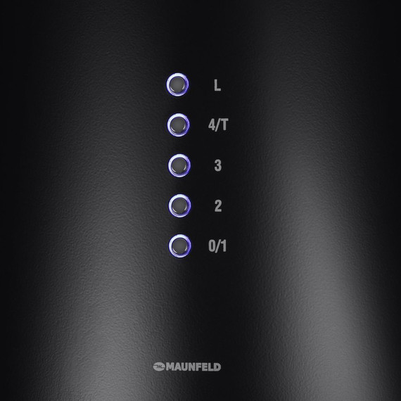 Вытяжка Maunfeld Lee Wall (C) 39 Black - фото 5