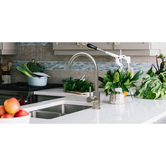 Смеситель для кухни Lemark Expert LM5078S, матовая сталь - фото 3