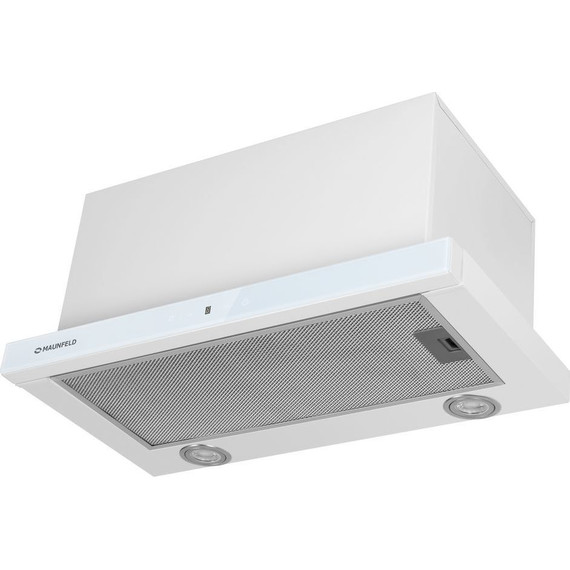 Вытяжка Maunfeld TS Touch 50 Glass White (белое стекло) - фото 