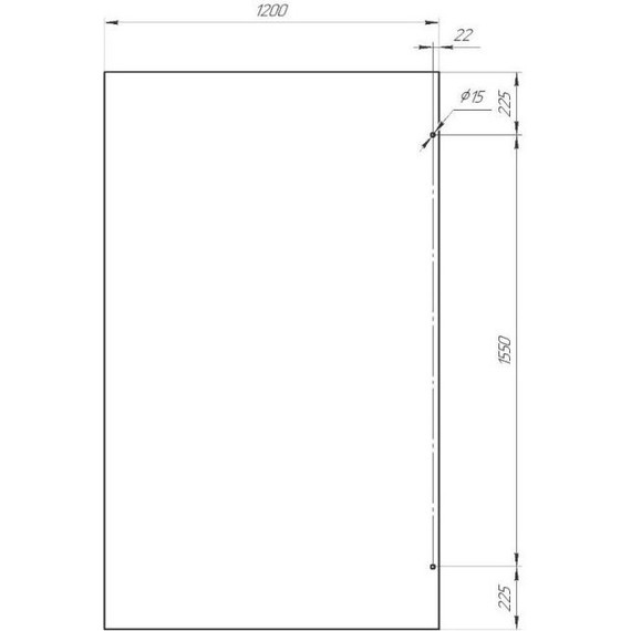 Душевая перегородка Радомир Walk-in 120 см (стекло 8 мм) с кронштейном в комплекте, хром/матовое - фото 3