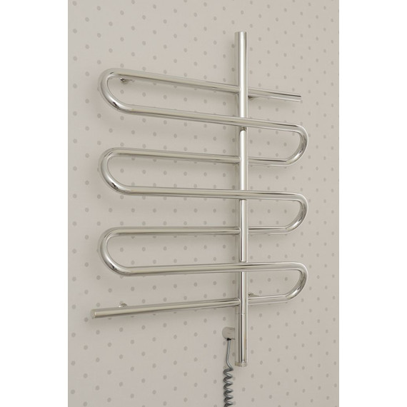 Полотенцесушитель электрический Сунержа Эпатаж 3.0 П7 800x600 мм 00-5851-8060 R - фото 3