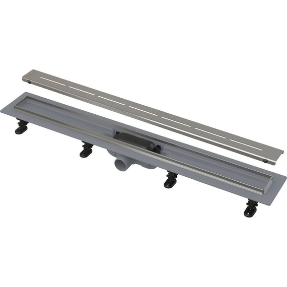 Трап AlcaPlast 95 см APZ18-950M, хром матовый, Цвет производителя: хром матовый, Размер трапа: 950 - фото 