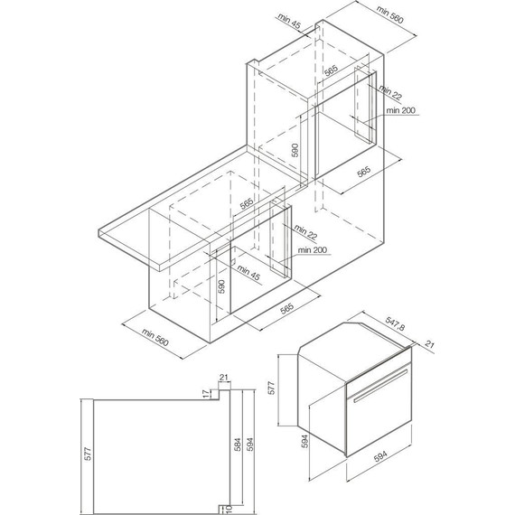 Электрический духовой шкаф Graude BMP 60.3 SE - фото 2
