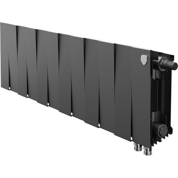 Радиатор Royal Thermo Piano Forte 200 VDR Noire Sable 960х280 мм (12 секций) - фото 