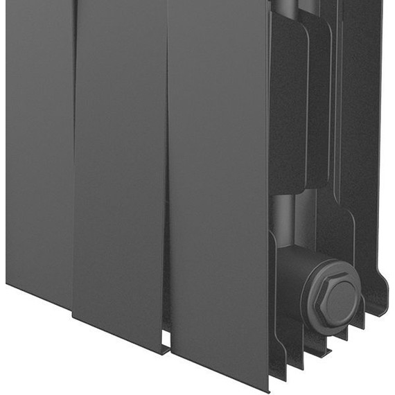 Радиатор Royal Thermo Piano Forte 200 Noir Sable 1120х280 мм (14 секций) - фото 2