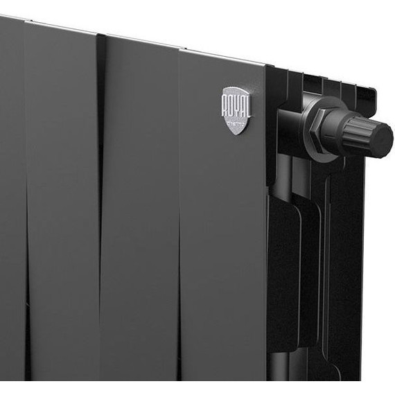 Радиатор Royal Thermo Piano Forte 200 VDR Noir Sable 1120х280 мм (14 секций) - фото 3