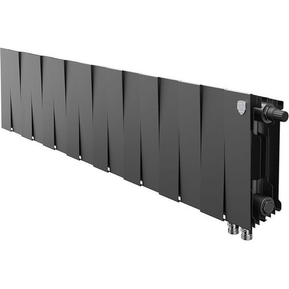 Радиатор Royal Thermo Piano Forte 200 VDR Noir Sable 1280х280 мм (16 секций) - фото 