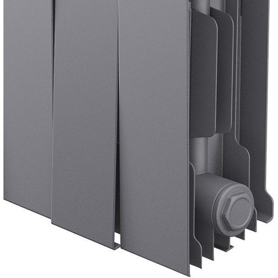 Радиатор Royal Thermo Piano Forte 200 Silver Satin 1600х280 мм (20 секций) - фото 2