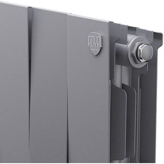 Радиатор Royal Thermo Piano Forte 200 Silver Satin 1600х280 мм (20 секций) - фото 3