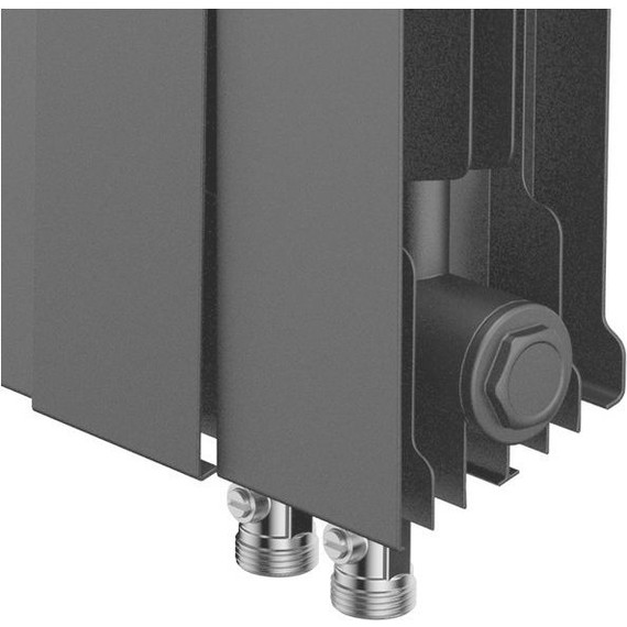 Радиатор Royal Thermo Piano Forte 300 VDR Noir Sable 960х380 мм (12 секций) - фото 3