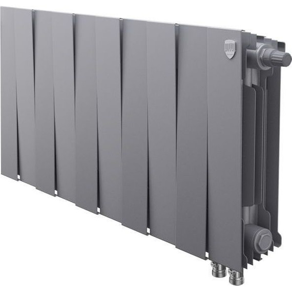 Радиатор Royal Thermo Piano Forte 300 VDR Silver Satin 800х380 мм (10 секций) - фото 