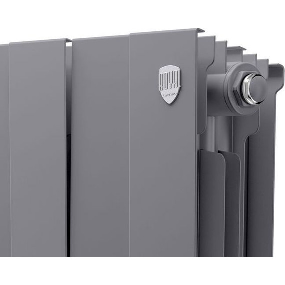 Радиатор Royal Thermo Piano Forte 350 Silver Satin 1120х380 мм (14 секций) - фото 3