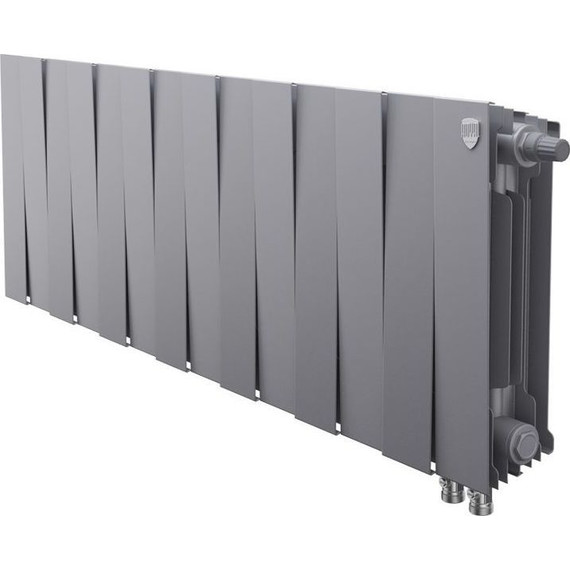 Радиатор Royal Thermo Piano Forte 300 VDR Silver Satin 1120х380 мм (14 секций) - фото 