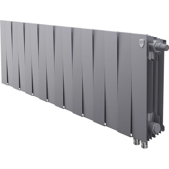 Радиатор Royal Thermo Piano Forte 300 VDR Silver Satin 1280х380 мм (16 секций) - фото 