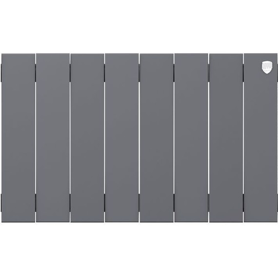 Радиатор Royal Thermo Piano Forte 350 Silver Satin 640х380 мм (8 секций) - фото 4