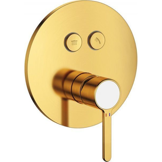 Душевая система для душа Cezares ECO-DSET-BORO, брашированное золото, Цвет производителя: золото - фото 2