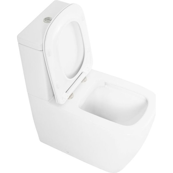 Унитаз-компакт безободковый Cezares Lux CZR-159-CPR - фото 3