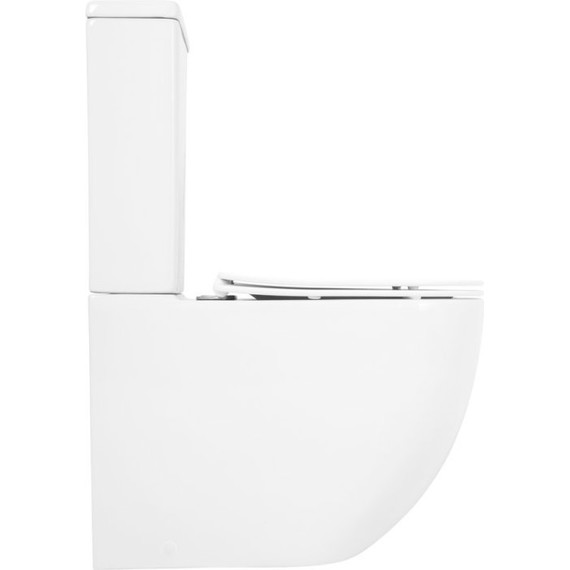 Унитаз-компакт безободковый Cezares Stylus CZR-152-CPR - фото 10