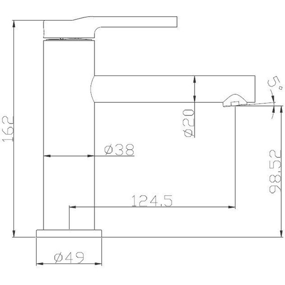 Смеситель для раковины BelBagno Etna ETN-LVM-IN, сатин - фото, картинка 2 Смеситель для раковины BelBagno Etna ETN-LVM-IN, сатин - фото 2