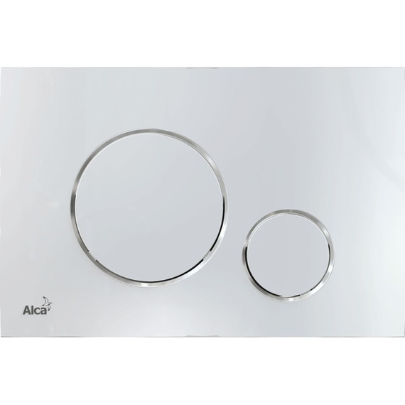 Кнопка смыва Alcaplast Thin M671, хром глянец - фото 
