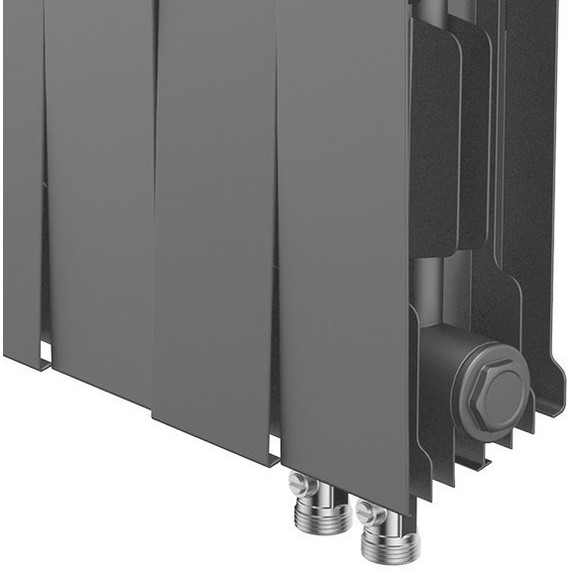 Радиатор Royal Thermo Piano Forte 200 VDR Noir Sable 1600х280 мм (20 секций) - фото 2