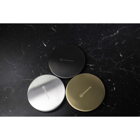 Декоративная накладка для выпуска Omoikiri DEC GM 4957091, вороненая сталь - фото 2