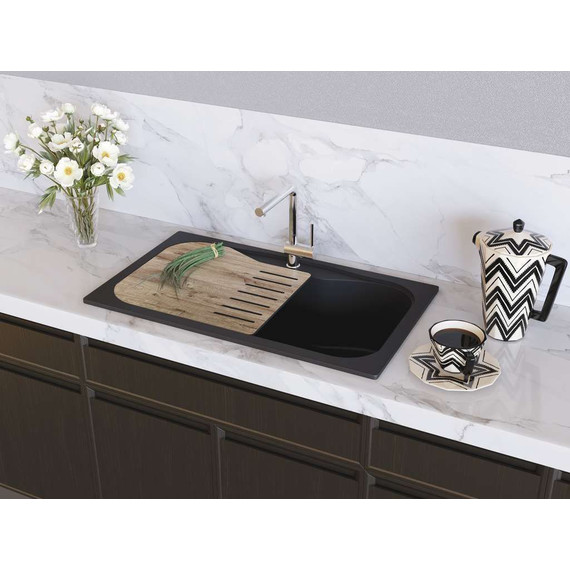 Разделочная доска Omoikiri CB-MARU 86 4999030, дуб - фото 4