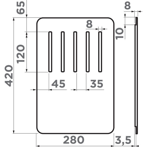 Разделочная доска Omoikiri CB-Yamakawa 4999031, дуб - фото 4