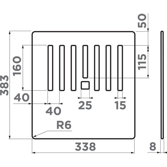 Разделочная доска Omoikiri CB-KITAGAWA 86-LB 4999035, дуб - фото 5