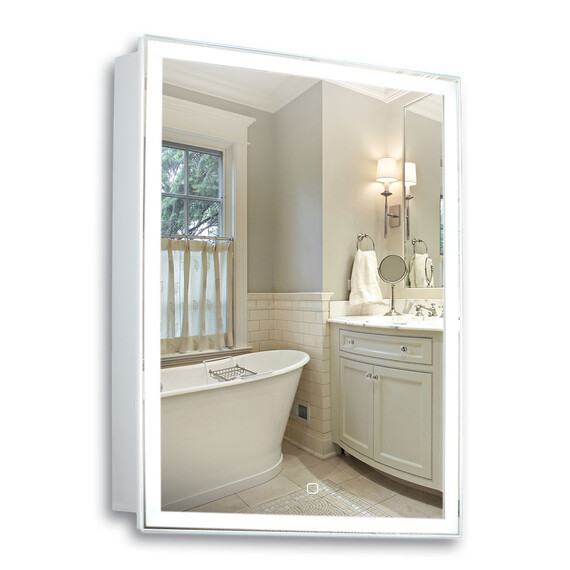 Зеркало-шкаф Azario Киото Led 60 см - фото 