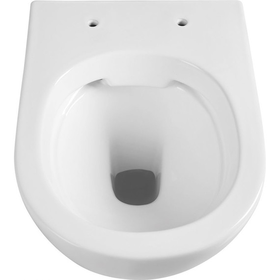Унитаз подвесной безободковый Abber Bequem AC1100 с крышкой микролифт, Цвет производителя: белый - фото, картинка 4 Унитаз подвесной безободковый Abber Bequem AC1100 с крышкой микролифт, Цвет производителя: белый - фото 4