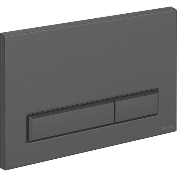 Кнопка смыва Cersanit Blick A64115, черный матовый - фото 2