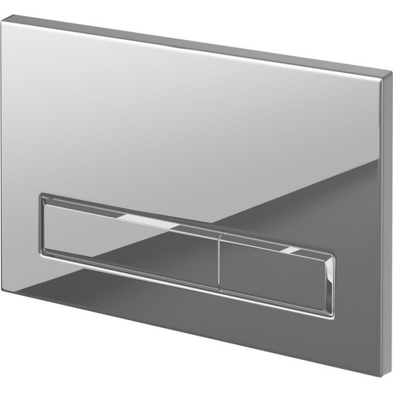 Кнопка смыва Cersanit Blick A64114, хром глянцевый - фото 2