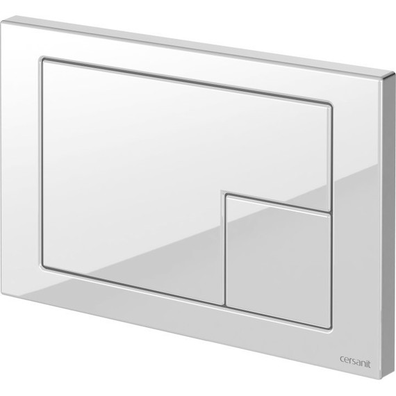 Кнопка смыва Cersanit Corner A64077, белый - фото 2
