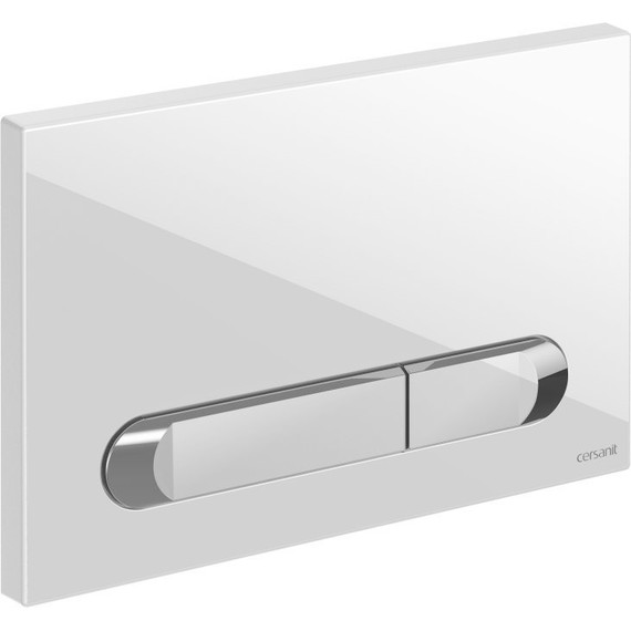 Кнопка смыва Cersanit Estetica A64111, белый/хром - фото 3