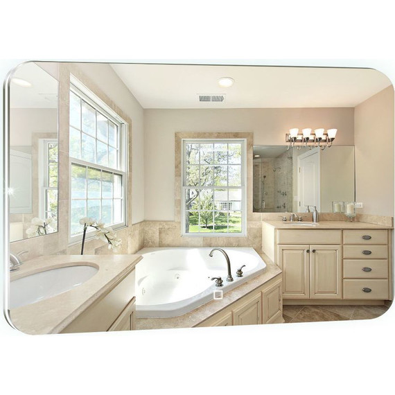 Зеркало Azario Паллада Led 80 см - фото 2