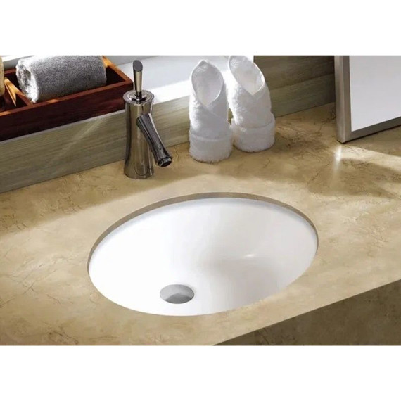 Раковина врезная под столешницу Azario 49 см AZ-908-20 - фото, картинка 2 Раковина врезная под столешницу Azario 49 см AZ-908-20 - фото 2