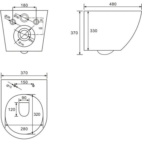 Унитаз подвесной безободковый Abber Bequem AC1100MB с крышкой микролифт, черный матовый, Цвет производителя: чёрный матовый - фото, картинка 9 Унитаз подвесной безободковый Abber Bequem AC1100MB с крышкой микролифт, черный матовый, Цвет производителя: чёрный матовый - фото 9