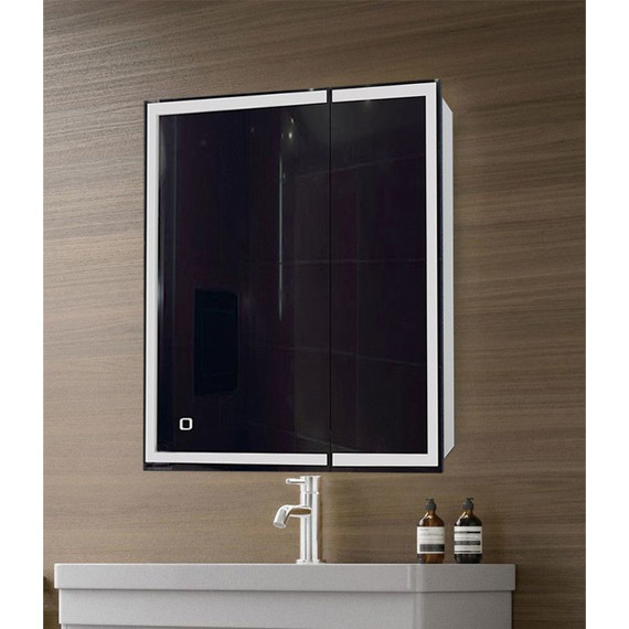 Зеркало-шкаф Azario Minio 1Л Led 70 см - фото 3