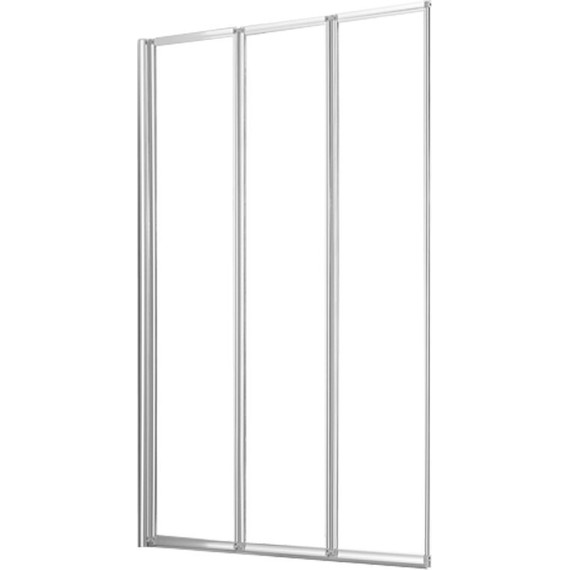 Шторка для ванны Azario Preston 100x150 см NFC6433, хром/прозрачное - фото, картинка 2 Шторка для ванны Azario Preston 100x150 см NFC6433, хром/прозрачное - фото 2