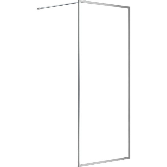 Душевая перегородка Azario Richmond Walk-in 70 см AZ-NAG 6310 700 silver с кронштейном в комплекте, хром/прозрачное - фото 2